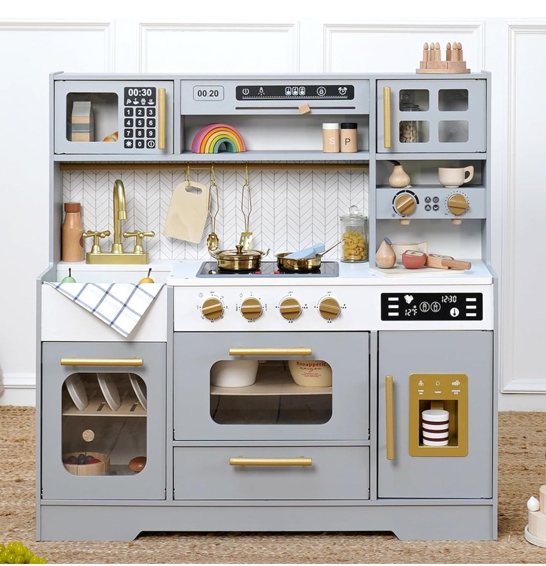 Wooden Play Kitchens for Kids