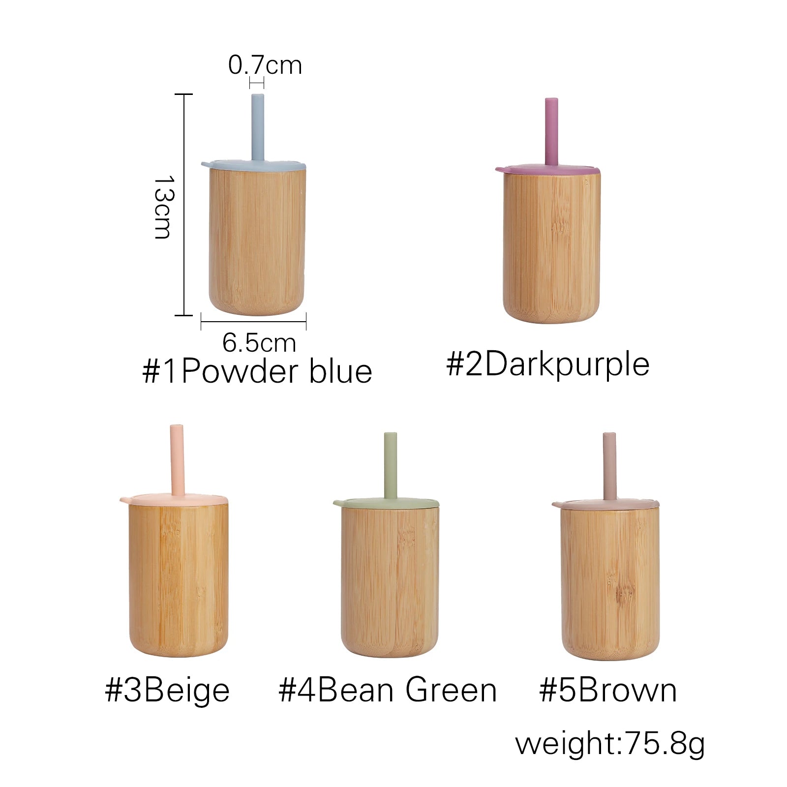 Bamboo weaning Sippy Cup