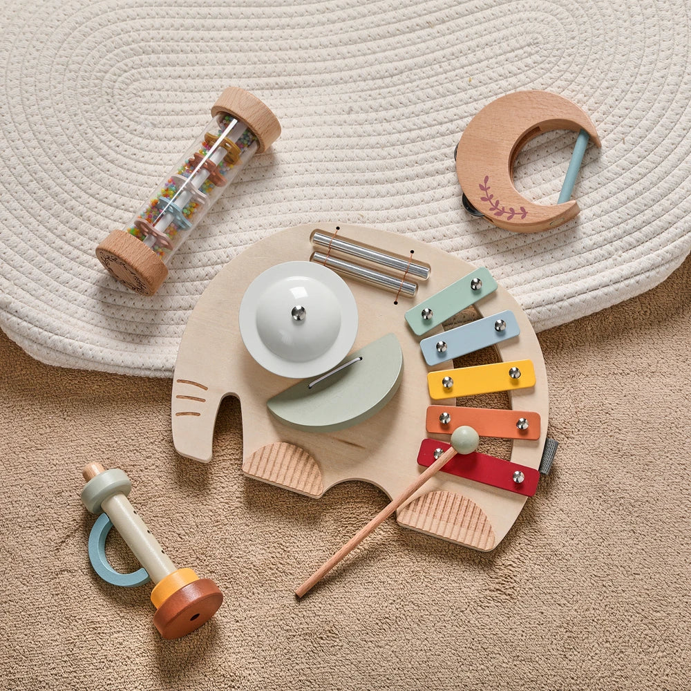 Wooden Montessori Musical Instrument set for Children 0-3 Years