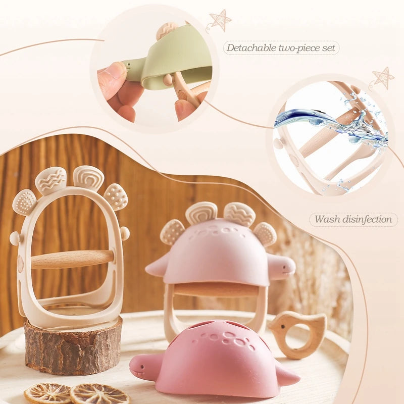 Cute/Fun Baby Teether Silicone BPA Free Food Grade.