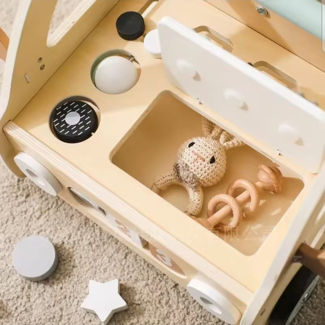 Wooden Car Push Walker