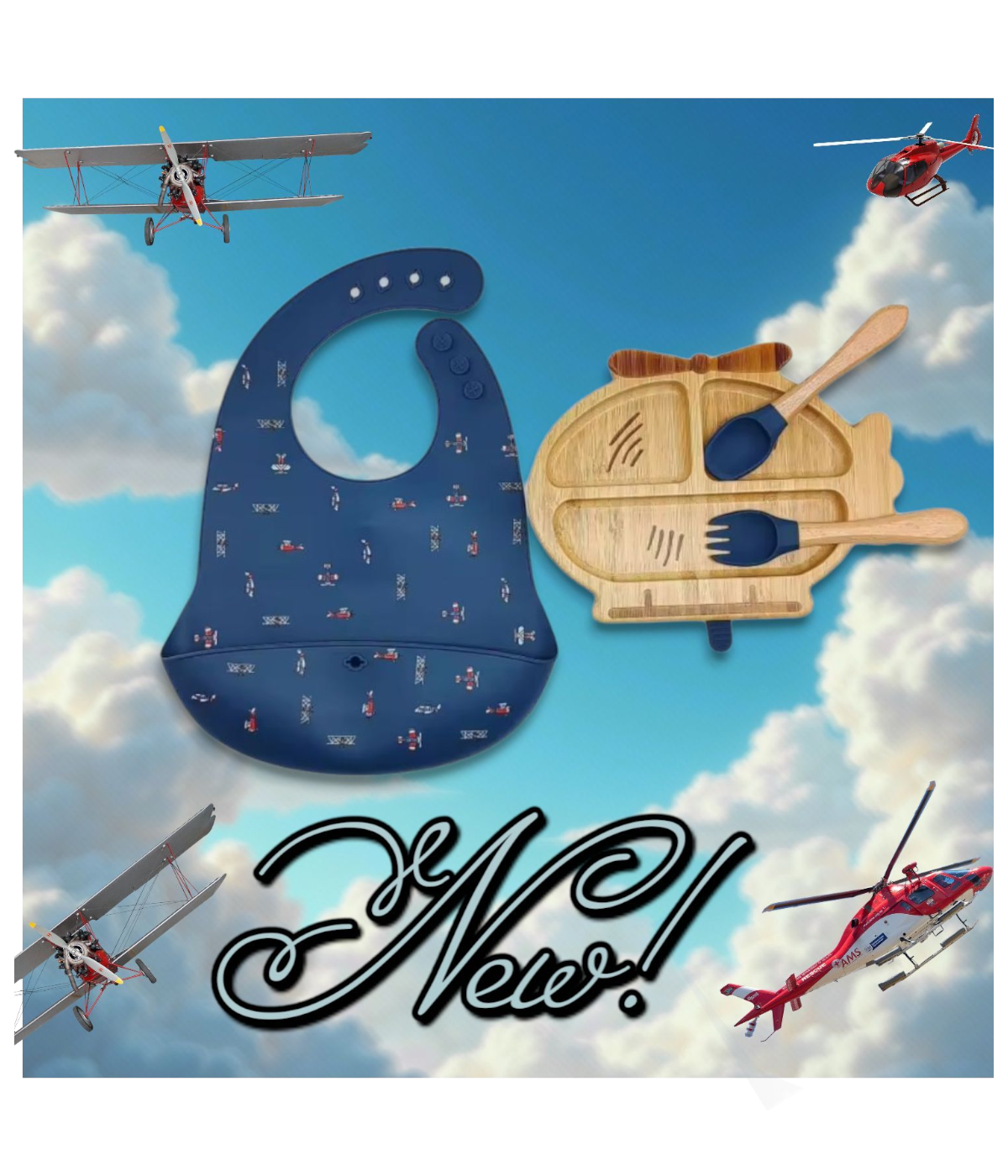 Little Pilot Plate Set