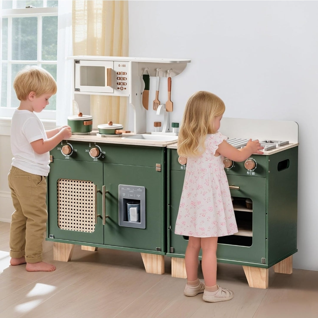 Kids Kitchen Playset Series - Vintage Green (last few sets)