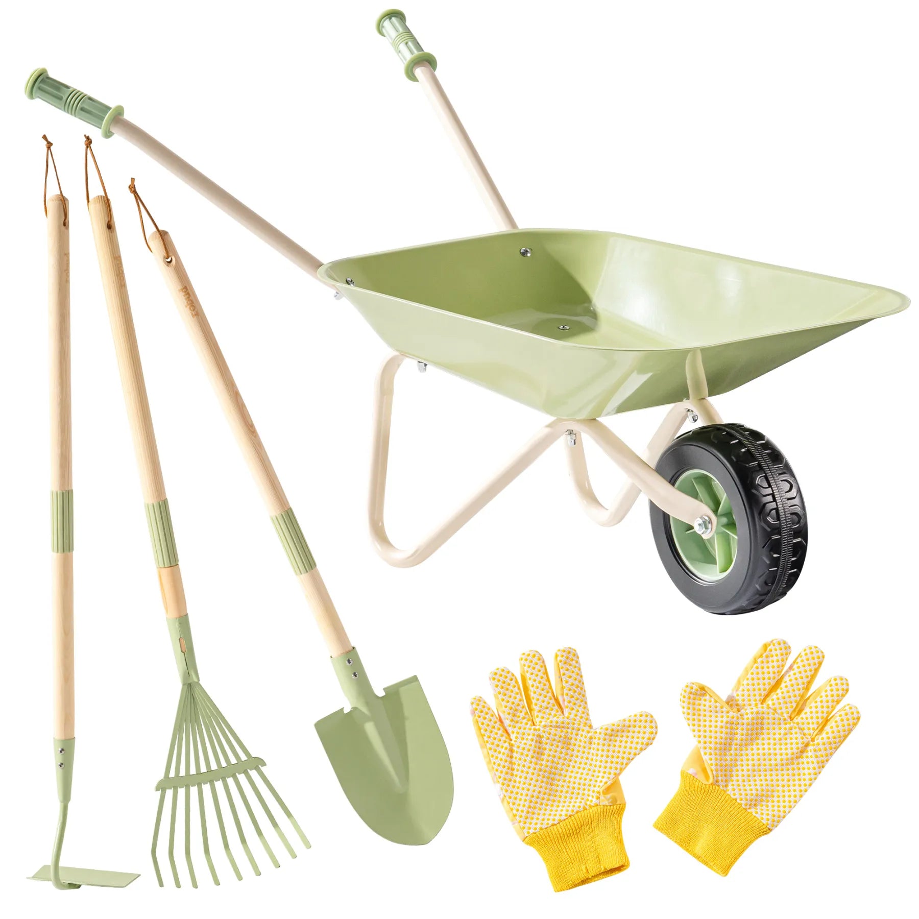Wheelbarrow with Gardening Set