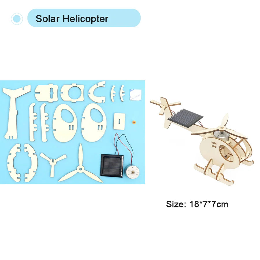 DIY Science Toys Children Educational STEM Kits Car Dinosaur Model Technologia Experiment