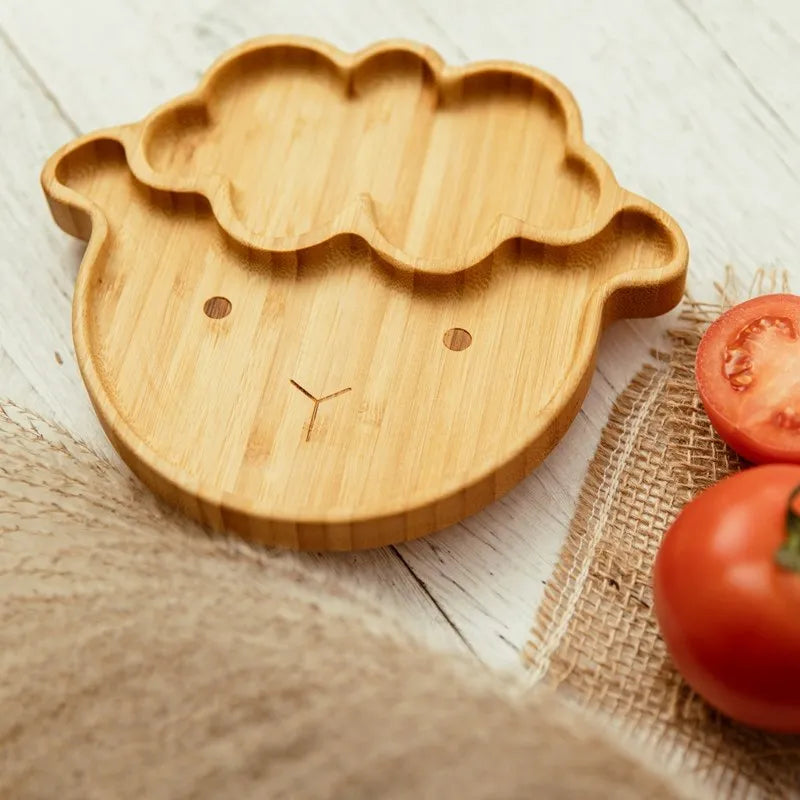 Sheep - Bamboo Tableware Set