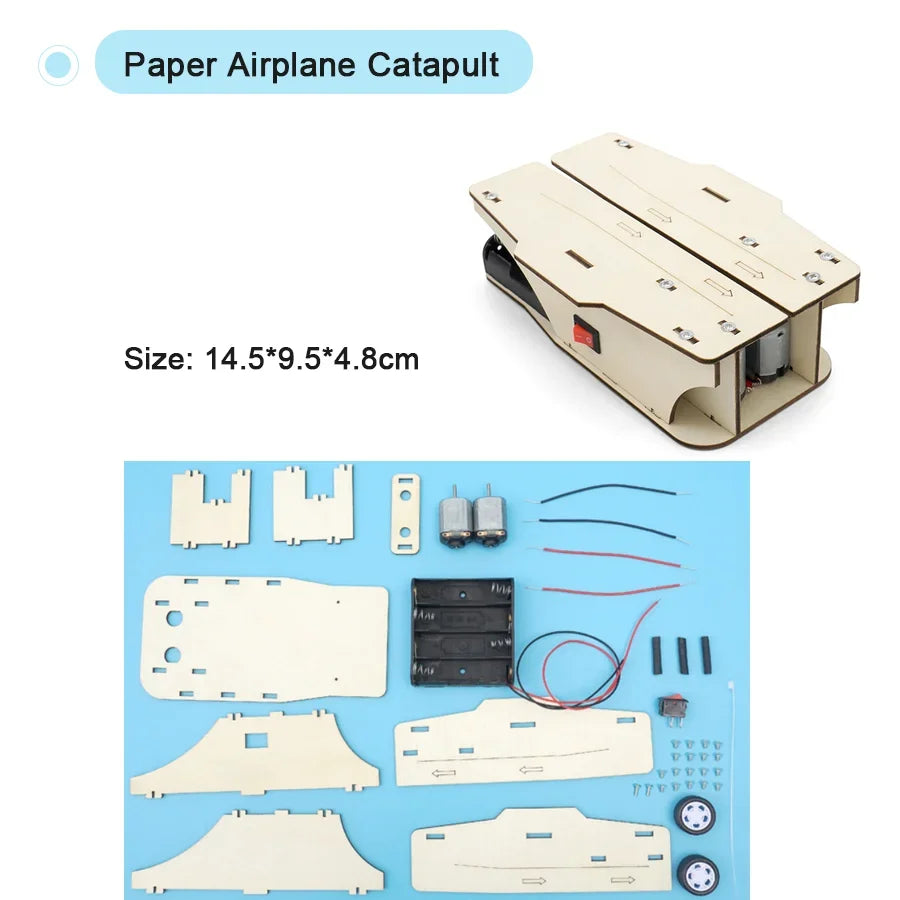 DIY Science Toys Children Educational STEM Kits Car Dinosaur Model Technologia Experiment