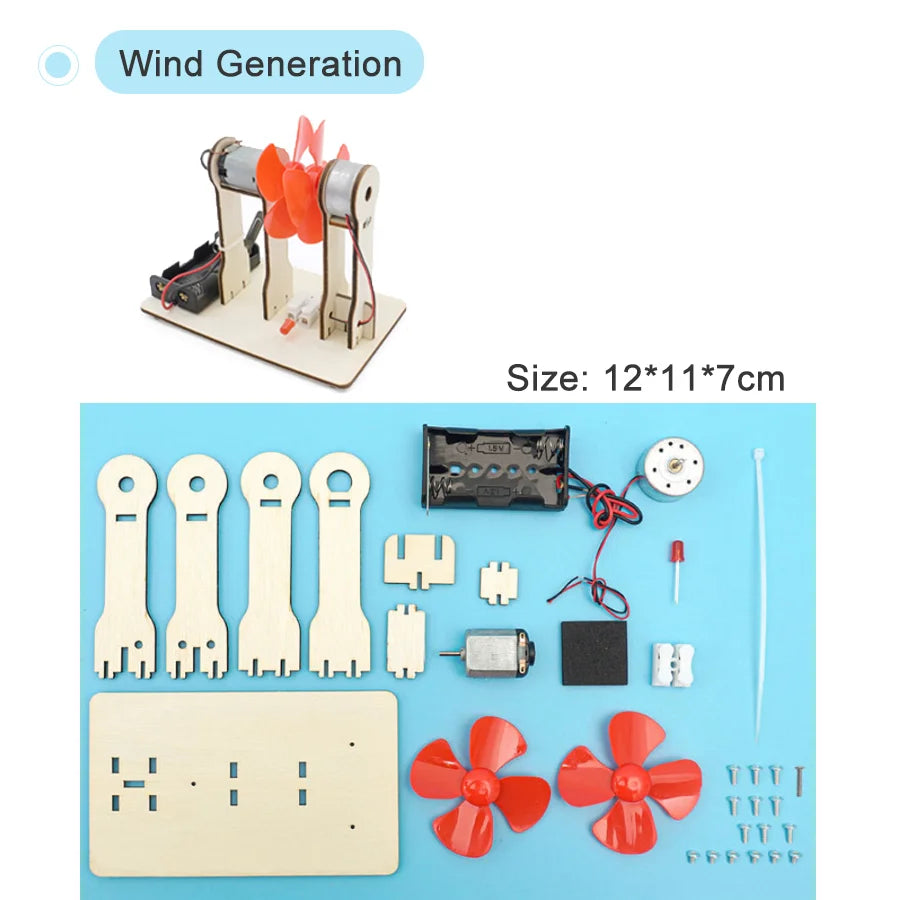 DIY Science Toys Children Educational STEM Kits Car Dinosaur Model Technologia Experiment