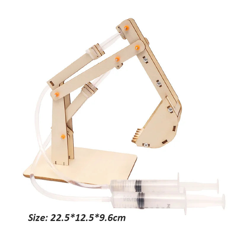 DIY Handmade Small Production Hydraulic Technology Physical Model Science Toy Project