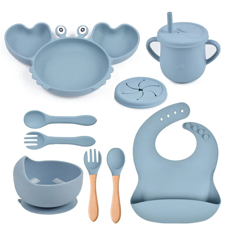 🦀 Adorable crab-shaped design – makes mealtime fun and exciting