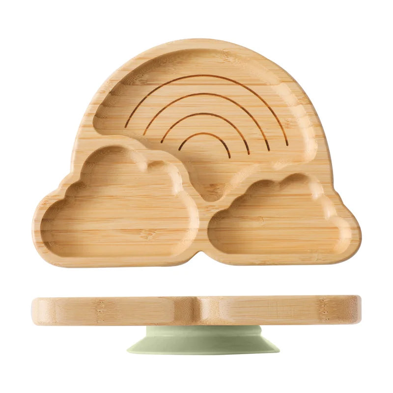 Bamboo Rainbow Plate only