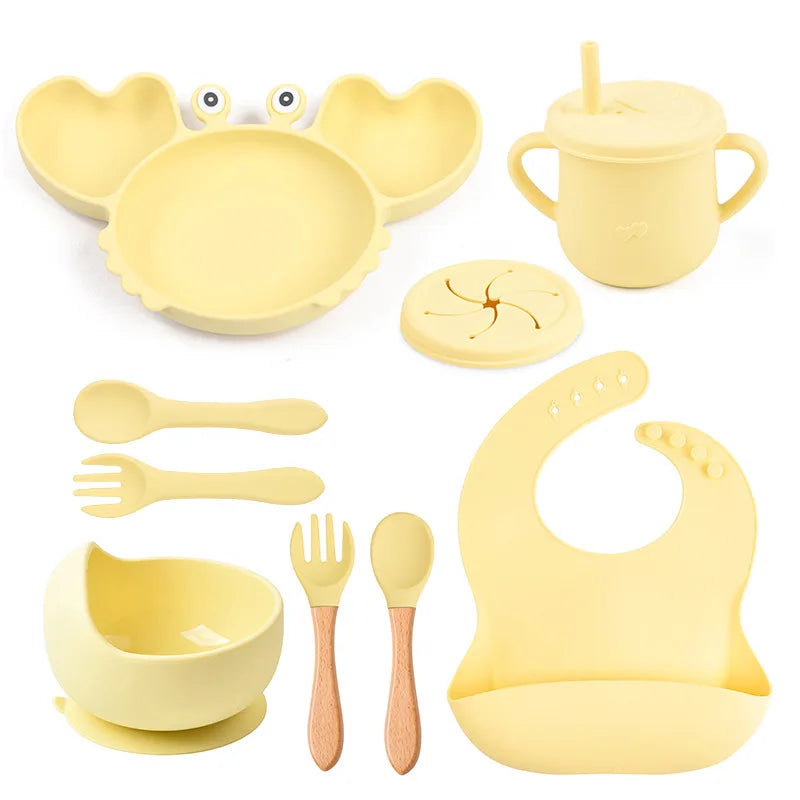 🦀 Adorable crab-shaped design – makes mealtime fun and exciting