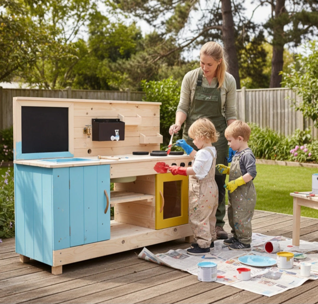 Large Outdoor Mud Kitchen
