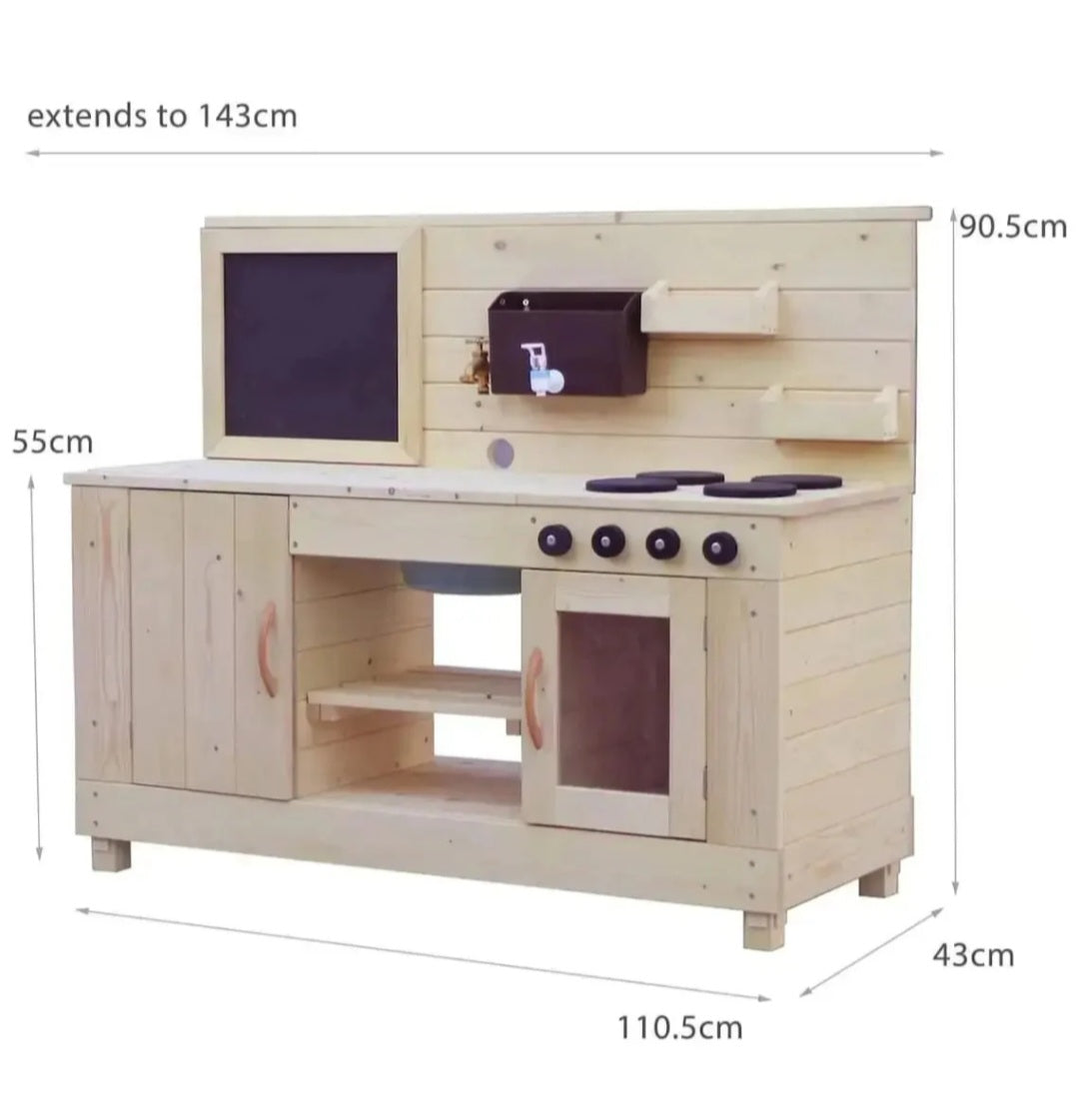 Large Outdoor Mud Kitchen