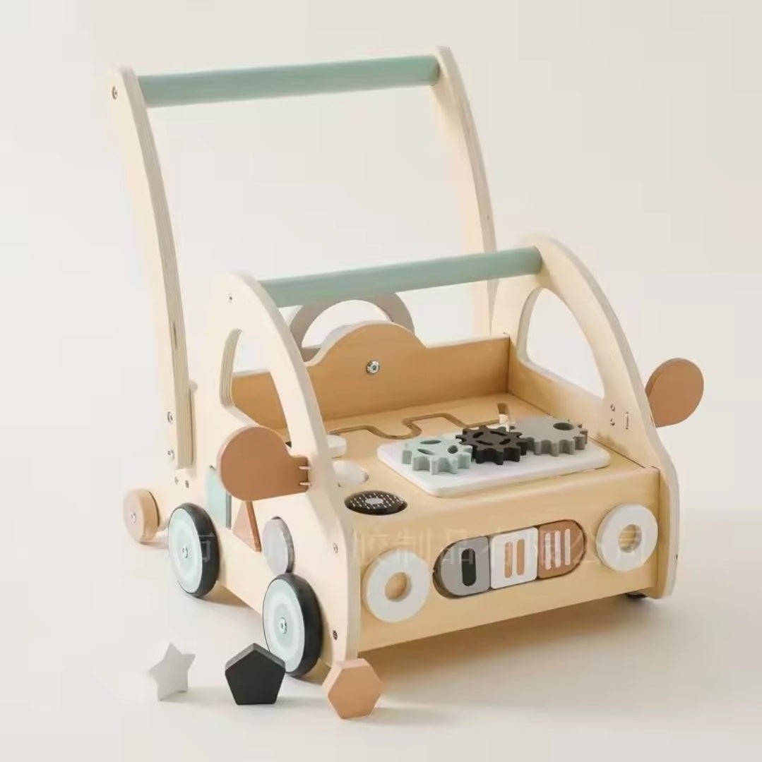 Wooden Car Push Walker