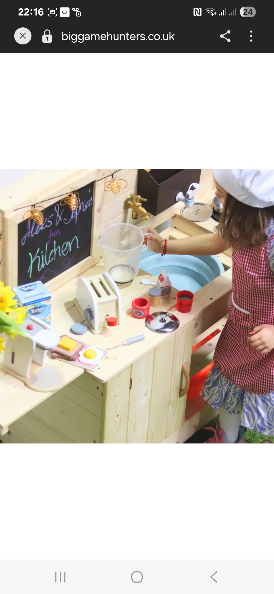Large Outdoor Mud Kitchen